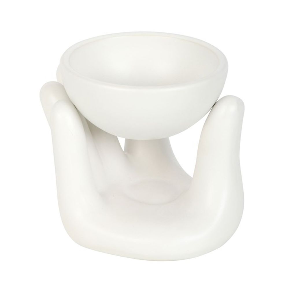 White Hand Ceramic Oil Burner