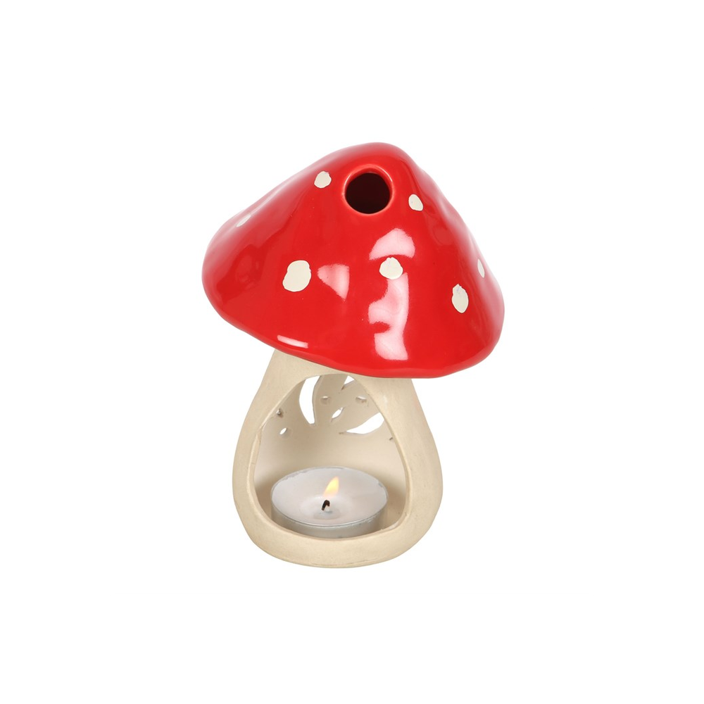 Ceramic Mushroom Tealight Candle Holder