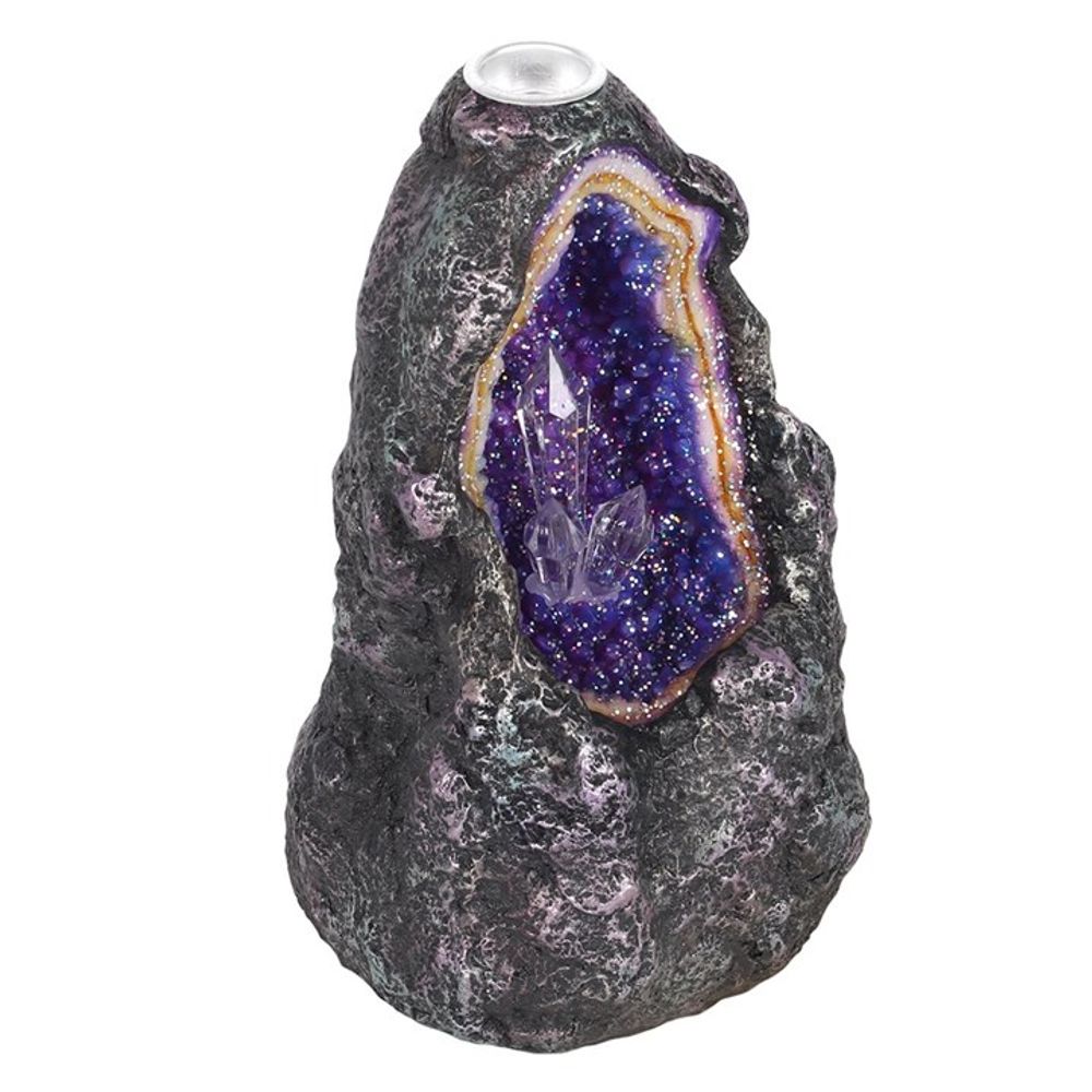 Glowing Crystal Cave Backflow Incense Burner