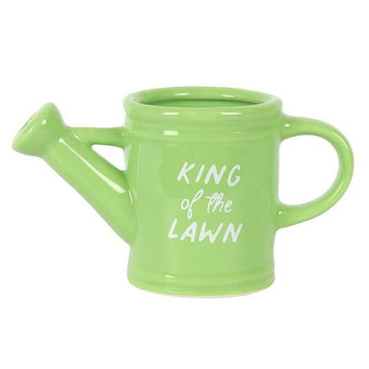 King of the Lawn Watering Can Mug