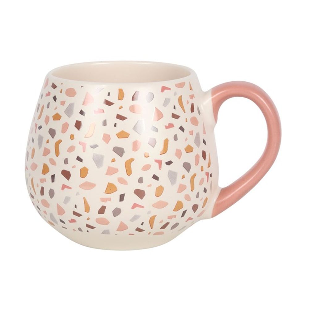 Terrazzo Print Rounded Mug