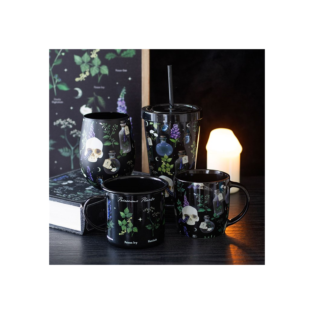 Venom & Vines Print Stemless Glass - Image 5