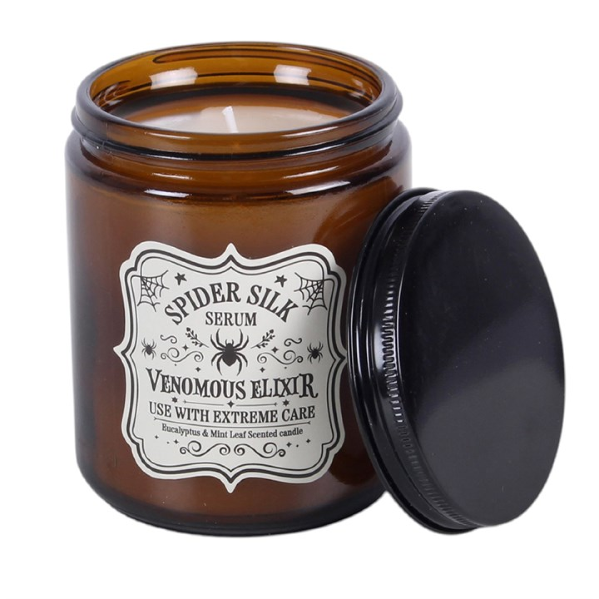 Spider Silk Serum Eucalyptus & Mint Candle - Image 3