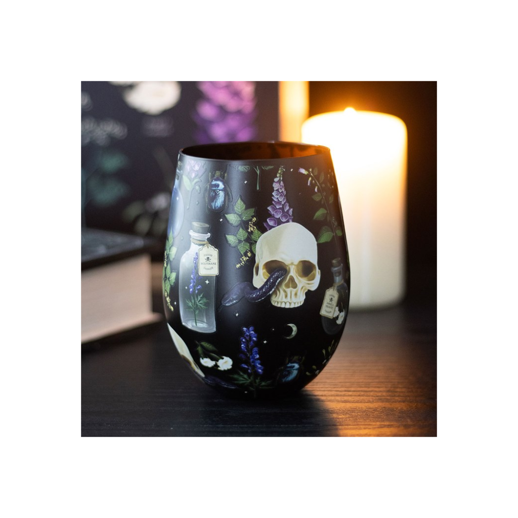 Venom & Vines Gothic Stemless Glass