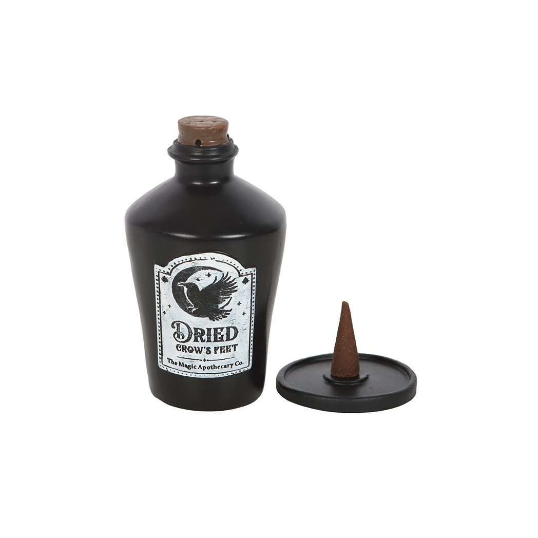 Dried Crow's Feet Incense Cone Holder - Image 3