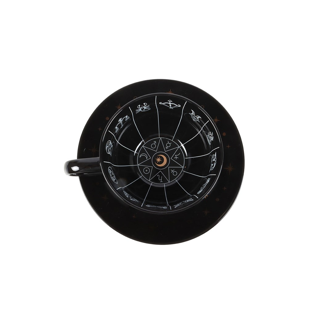 Astrology Tea Leaf Reading Cup & Saucer - Image 5