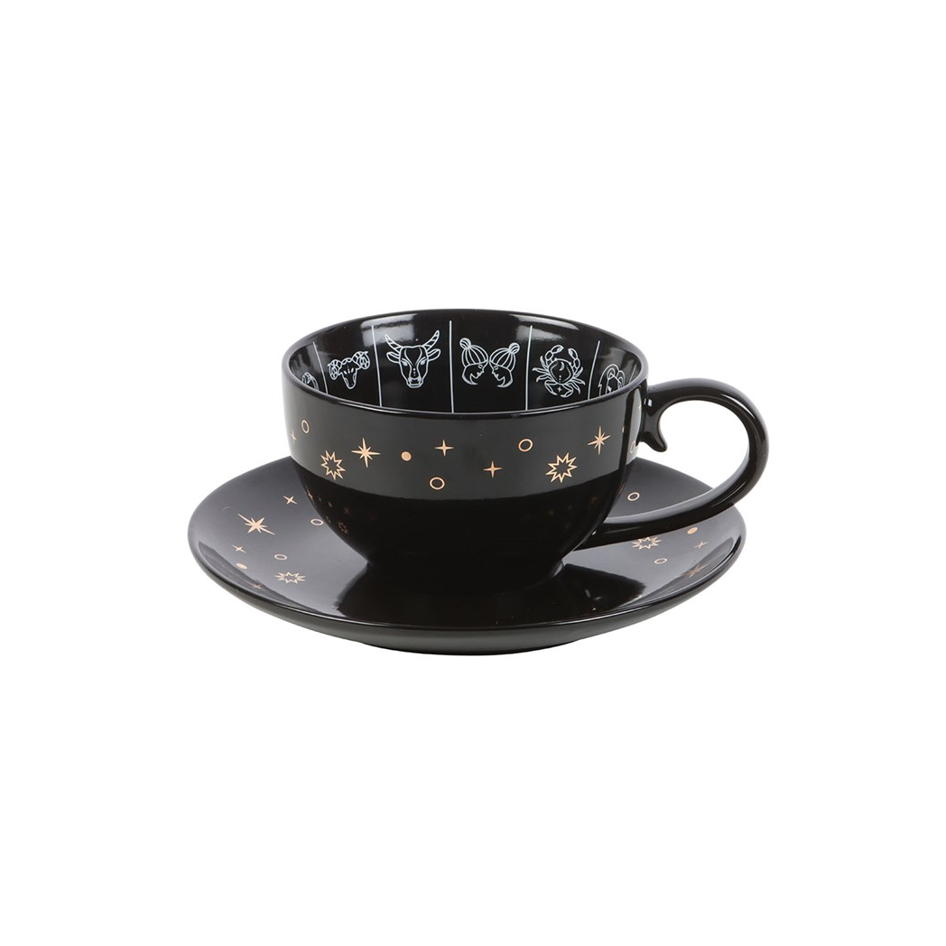 Astrology Tea Leaf Reading Cup & Saucer - Image 3