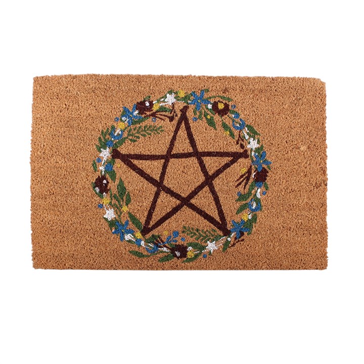 Natural Solstice Wreath Doormat - Image 2