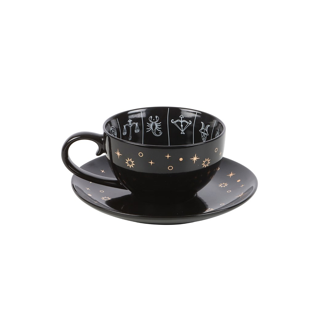 Astrology Tea Leaf Reading Cup & Saucer - Image 4