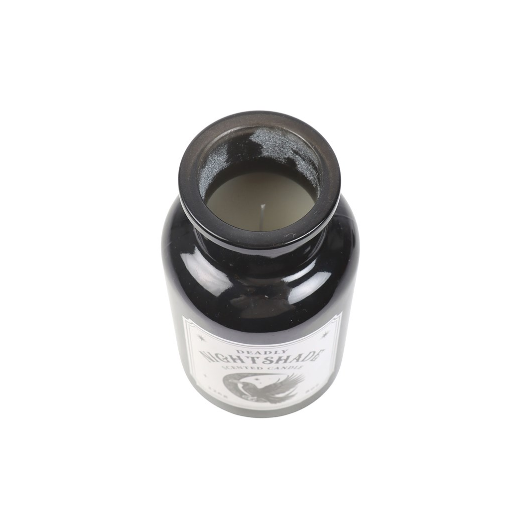 Mystic Raven Deadly Nightshade Apothecary Candle - Image 3